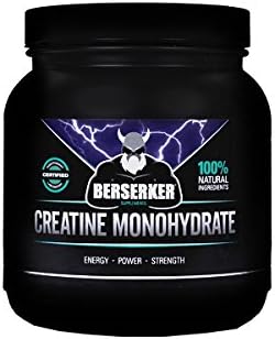 BERSERKER Pure 100% Creatine Monohydrate Powder | Pharmaceutical Grade, 1 kilo