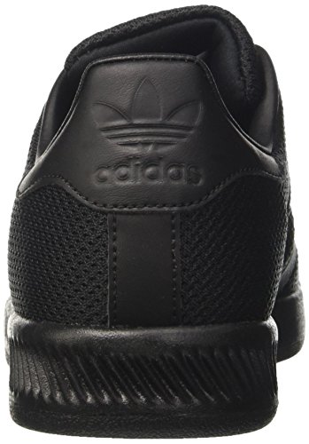adidas Herren Superstar Bounce Basketballschuhe, Schwarz (Cblack/Cblack/Cblack), 43 1/3 EU -