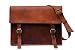 Produktbild KGNExportsHouse , Leder Taschen Laptoptasche Herren Damen Schultertasche Umhängetasche Ledertasche - Braun