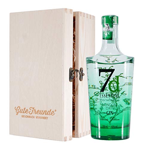 Preisvergleich Produktbild 7d Essential London Dry Gin mit Geschenk-HK