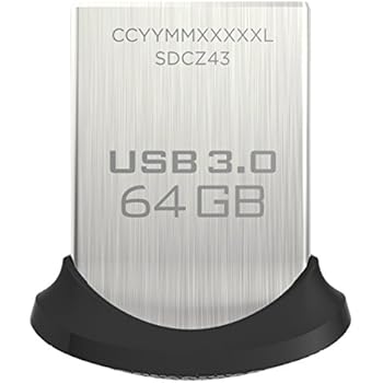 SanDisk Ultra Fit 64 GB USB-Flash-Laufwerk USB 3.0 bis zu 150 MB/Sek