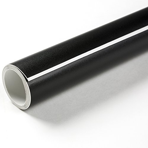 Fancy-fix Tafel-Aufkleber Selbstklebende Tafelfolie Kreidetafel in der Größe 43×200 cm in Schwarz - 2