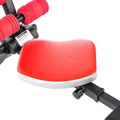 Ultrasport GymChair, Ganzkörpertrainer klappbar, Fitnessgerät für Zuhause, Heimtrainer mit Massagefunktion, Sportgerät für Ganzkörper Training für Bauch, Bizeps, Rücken, Arme - 7