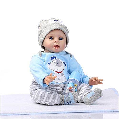 Fachel Reborn Baby Doll realistic baby dollsVinyl Silicone Babies 55cm 22inch Doll Newborn real baby doll Life Like Reborn Pacifier Doll