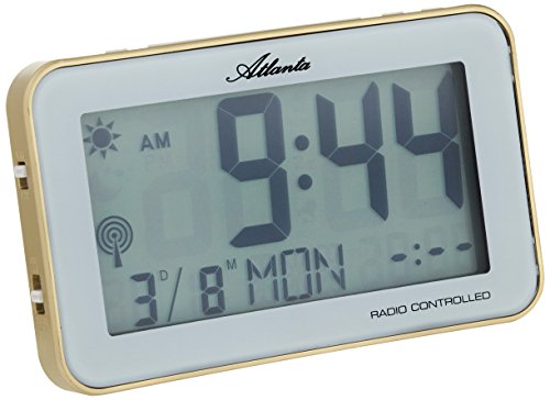 Preisvergleich Produktbild Atlanta Funkwecker Digital anthrazit 1804-9