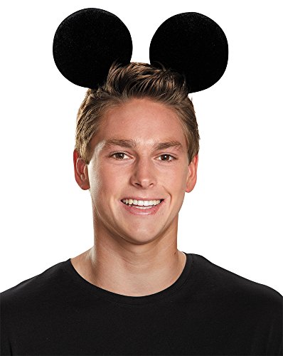 Disguise Deluxe Mickey Mouse Oreilles One-Size Noir