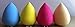 Ewin24 2pcs Bliss Flawless Make Up Sponge Blender Foundation Pink Puff Egg Great