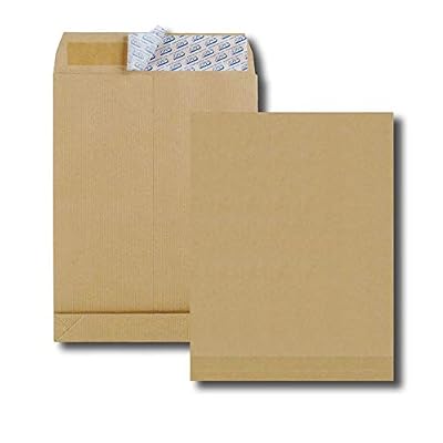 GPV Courriers protégés Paquet de 5 sacs à soufflets kraft brun C4 229x324 120 g/m² bande de protection