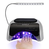 Anself - Lámpara Manicura Para Secado De Gel De Uñas