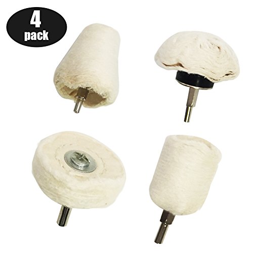 Preisvergleich Produktbild Polieraufsatz Akkuschrauber - Polierscheibe Chrompolitur Polieraufsatz Bohrmaschine für Manifold, Aluminium, Edelstahl, Chrom, Sc