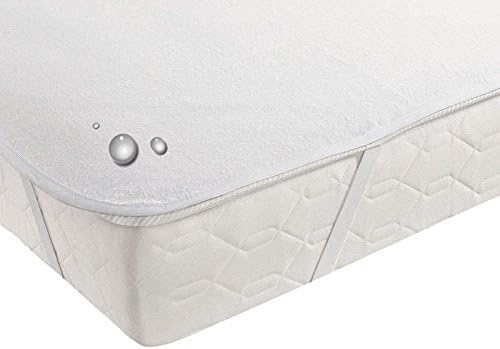 100% Cotton Mattress Protector Mattress Topper Bed Incontinence Waterproof 11 Available Sizes, 140 x 200 cm