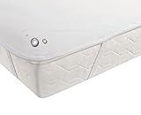 100% BAUMWOLLE MATRATZENSCHONER MATRATZENAUFLAGE BETTEINLAGE INKONTINENZ WASSERDICHT 11 WÄHLBARE GRÖßEN 60 x 120 cm