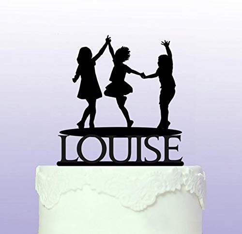 Preisvergleich Produktbild Personalised Trampoline Party Cake Topper