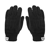 Guantes modo y elegante a la mano, diseño contraste color mosaico, el mantenimiento de todos los dedos al caliente en el tiempo frío.