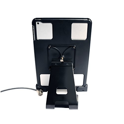CTA PAD-ASCS Anti-Diebstahl-Sicherheitshülle mit Aufsteller für Apple iPad Air schwarz - 10