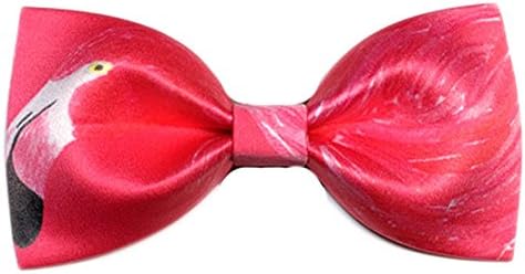 Cloud Rack Flamingo Textile Printing Bow Tie£¨Red White Black£© for Wedding Party