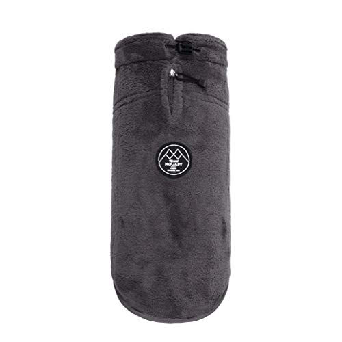 WOUAPY Polaire Outdoor Gris Taille 23, Polaire Grise Confectionnée pour Les Chiens pour Chien