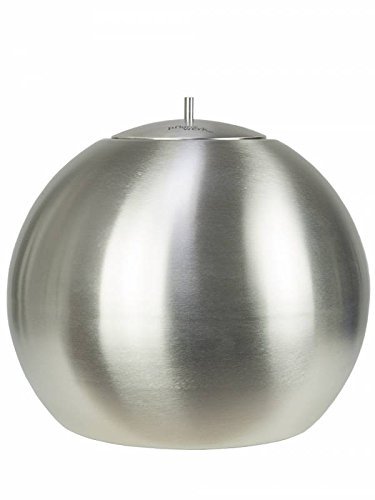 PFLANZWERK® Pflanzkübel Feuerschale PREMIUM EDELSTAHL FEUERKUGEL *INDOOR & OUTDOOR DEKOFEUER* *Rußfrei* *Rauchfrei* *Deutsche Qualitätsware* - 3