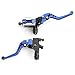 Produktbild 7/8" Lenker Universal Motorrad Bremshebel Kupplungshebel Bremszylinder für Harley Honda Yamaha Kawasaki Suzuki USW Blau