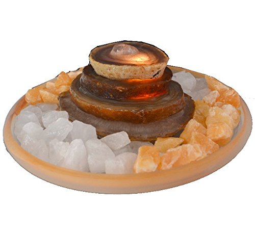 Home Trends and More Kaskaden Zimmerbrunnen "Achat" 4 stufig - Variante B