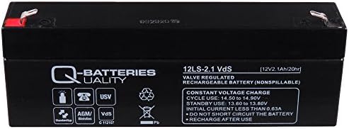 Back-Up Battery, 12 Vdc, 2.1Ah
