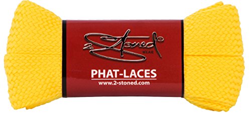 Original 2stoned Phat Laces Schnürsenkel 120cm lang und 3cm breit in 14 Farben