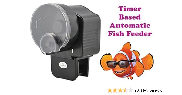 Gadget Hero S Timer Based Automatic Aquarium Fish Feeder 2 X Aa