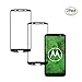 Produktbild NOMO Moto G6 Displayschutzfolie, [2 Pack] Full Cover blasenfrei Tempered Glas Displayschutzfolie Film für Motorola Moto G6 14,5 cm Moto G6 Plus Schwarz