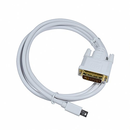1justlink vergoldet Mini DisplayPort DP zu DisplayPort DP Adapter Kabel für MacBook 6 ft