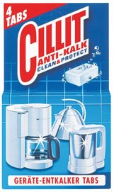 Preisvergleich Produktbild Cillit Anti-Kalk Clean & Protect, Geräte-Entkalker-Tabs - 4St. - 2x