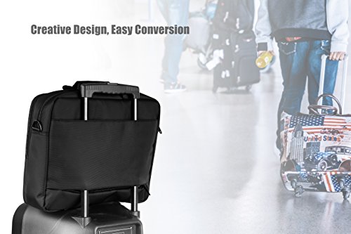 MoKo Laptoptaschen - Notebook Computer Messenger Bag Business Aktentasche wasserdicht Handtasche Tragetasche Koffer Sleeve f  r ACER  ASUS  HP  Samsun