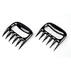 Das Basic Bbq Claws Fleischkrallen Fleischgabel 2er Set Aus Gummi Fr Bbq Party Picknick Schwarz