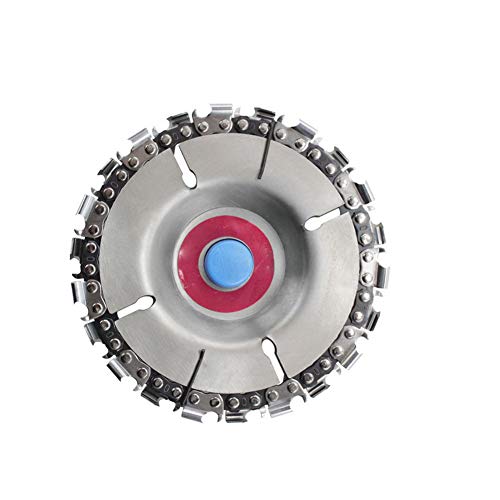 Preisvergleich Produktbild 4inch Grinder Disc Holzplattenholzverarbeitung Schnitzen Sägeblatt Schneidemesser Sägeblatt 22 Zähne 1PC