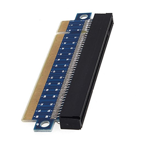 WEONE Ersatz PCI-E 164Pin Slot PCI-Express 16x-Schutz nach oben Riser-Karte Video Card Protector - 2