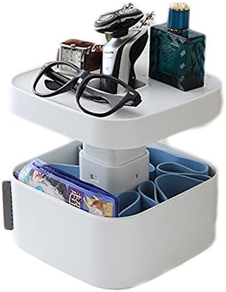 Slingifts Collapsible Desk Tidy Organiser Cosmetics Holder Jewelry Drawers Men Shaver Storage Box Case