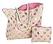 Produktbild LS-Design XL Strandtasche Kulturtasche Rosa Gold Set 2-teilig Badetasche Shopper