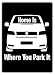 Produktbild qidushop Blechschild, Motiv: Home is Where You Park It T4