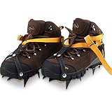 botas crampones automaticos Viene con un mecanismo de ajuste rápido de tamaño (llave hexagonal equipada) que proporciona un ajuste preciso.