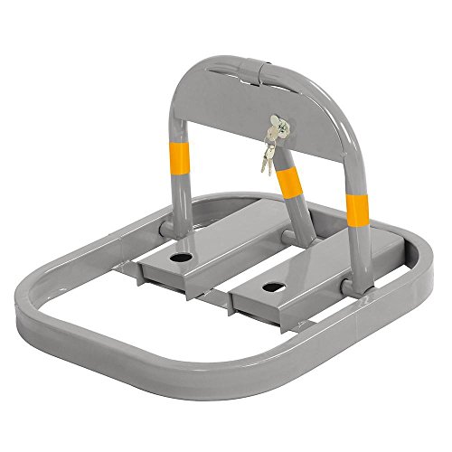 Preisvergleich Produktbild Yaheetech Parkplatzsperre Parkplatzbügel Parksperre Sperrbügel klappbar inkl. 3 Schlüssel