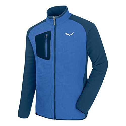 SALEWA Puez Plose 4 PL FZ Sudadera con Cremallera, Hombre, Azul (Royal