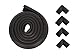 Multifunctional Childproofing Edge Corner Guard Cushion- Child Safety Home Safety Furniture/ Table Edge Corner Protectors,black