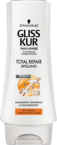 Gliss Kur Total Repair Spülung, 6er Pack (6 x 200 ml)
