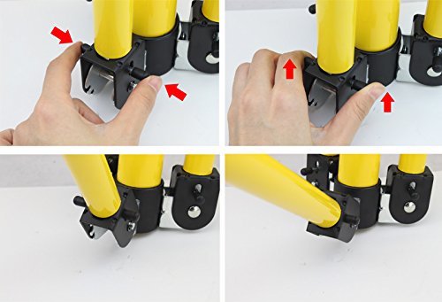 VINGO® 20W Kaltweiß Akku LED 1800LM Wiederaufladbare Arbeitsleuchte handlampe Wasserdicht Fluter 2200MA mit Teleskop-Stativ - 5