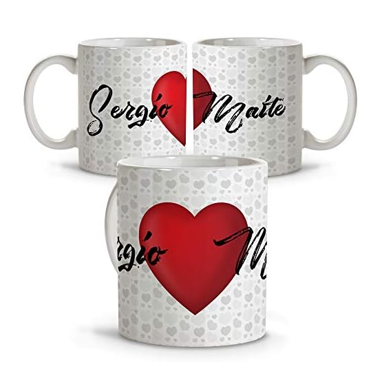 Taza Personalizada con Frase/Nombre. Regalos San Valentin Personalizados. Tazas Personalizadas Interior Color. Taza San…