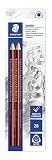 staedtler jumbo ergosoft Contenido: 2 unidades Staedtler 1285 1bk2 Noris Club Jumbo pluma lápiz, dureza 2B, blíster con 2 unidades)