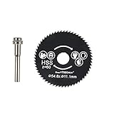 1. Se trata de un conjunto de discos de corte, con sierras circulares de 1pc y mandril de 1pz.