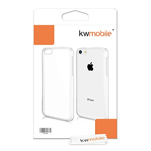 kwmobile Funda para Apple iPhone 5C - Carcasa Protectora de  TPU  para m  vil - Cover  Trasero  en  Transparente 