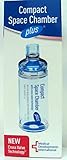 Compact space chamber plus inhaler spacer device