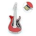 Produktbild DDG EDMMS High-Speed-8/16/32/64 / 128GB USB 2.0 Mini-Gitarre Gitarre förmigen roten 64GB-Flash-Laufwerk-Memory-Stick