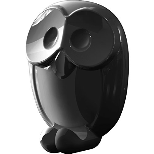 koziol Wandhaken Elli, Kunststoff, schwarz, 2.7 x 8 x 4.8 cm